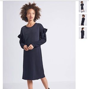 NWT Current Elliott The Ruffle Knit Dress
